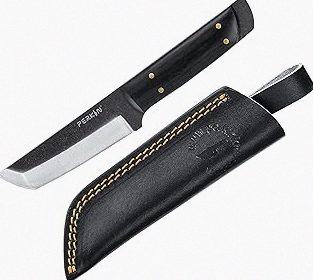 Perkin Handmade Fixed Blade Hunting Knives with Sheath-Full Tang Bushcraft Fixed-Blade Tanto Knives for Outdoor, Camping, Survival Tactical, Fighting, Hiking, Skinning, Hunter-Unisex Adults product image